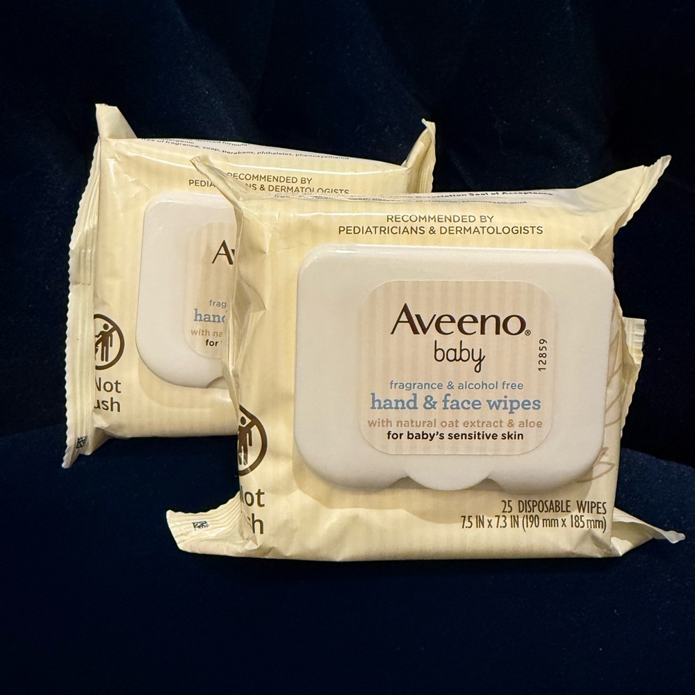 Aveeno Baby Hand & Face Wipes